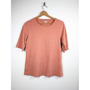 Duluth Trading Co T shirt Women's Size Large Basic Half Sleeve Soft Lightweight